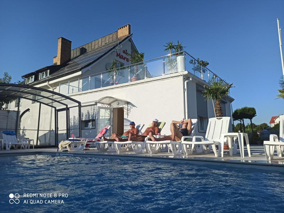 Al Mare-Villa Z Klimatyzacja Ustronie Morskie Eksteriør billede